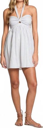 Saltwater Luxe Sydney Mini Dress In Ocean