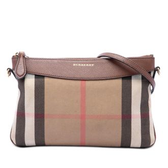 Burberry Pre-owned Burberry House Check Canvas Derby Peyton Crossbody Ladies RIB9T7X5J6YYGCZT