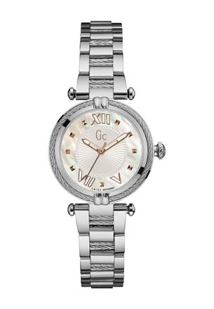 Gc Gc Womens Y18001L1 Ladies CableChic Watch - Silver - One Size
