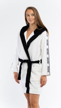 Moschino Multicolor Cotton Womens Bathrobe