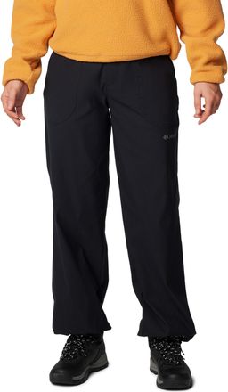 Columbia Womens Brea Falls Nylon Pant Casual, Black, 2X