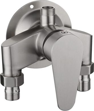 OEM Grifo De Ducha Visto De Acero Inoxidable Sus 304 Con V&aacute;lvula De Control Para Agua Fr&iacute;a Y Caliente, Mezclador De Ducha Mural Para Ba&ntilde;o