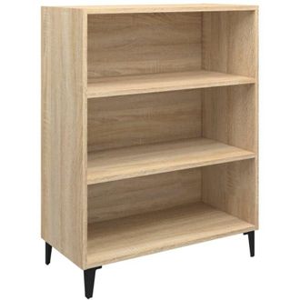 vidaXL Sideboard Sonoma Oak 69.5x32.5x90 cm Engineered Wood Vidaxl