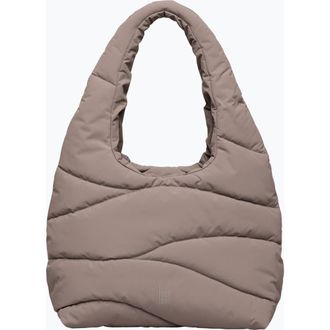 Got Bag Wavy Puffer Recycled Nylon Shoulder Bag in Oyster at Nordstrom