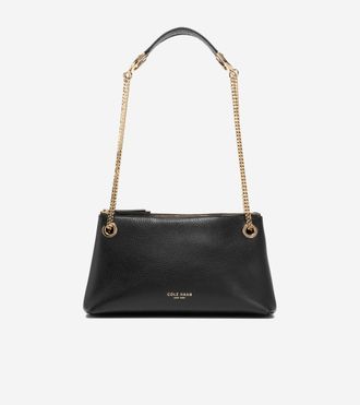 Cole Haan Womens Vivianne Crossbody Bag - Black