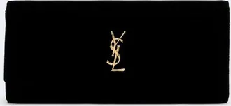 Saint Laurent Clutch Cassandre in velluto