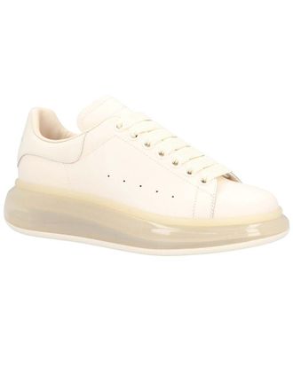 Alexander McQueen Alexander Mcqueen Womens Calfskin Oversized Sneaker, Never Worn (Authentic Pre-Loved)