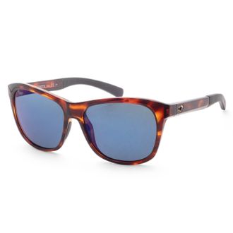 Costa Costa del Mar Vela Mens 56 mm Brown Sunglasses
