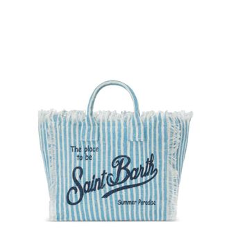 MC2 Saint Barth Tote Bags, female, Blue, Size: ONE SIZE Vani022-00398L.31 Vanity Bag