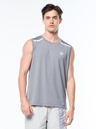 Sergio Tacchini Attivo Damarindo Tank in Quiet Gray at Nordstrom, Size Xxx-Large