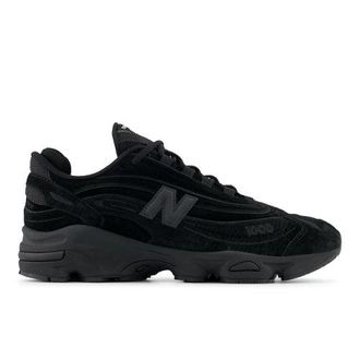 New Balance Hombre 1000 en Negro, Cuero, Talla 40.5