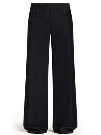 Courr&egrave;ges Heritage High Waist Volume Silhouette Polyester Wide-Leg Pants