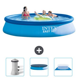 Intex Piscina Easy Set Redonda - 396x84 Cm - 6-piezas Scb76