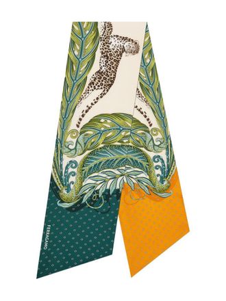 Ferragamo Printed Silk Foulard