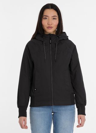 Ragwear Outdoorjacke RAGWEAR LUMIE WARM, Damen, Gr. XXL, schwarz, Web, Obermaterial: 65% Polyester, 35% Baumwolle, unifarben, h&uuml;ftlang, elastischer Bund, Jack
