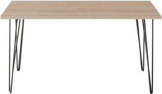 OEM Mesa Fisk 138 X 80 Cm Para Cocina, Sal&oacute;n, Comedor Roble Sonoma