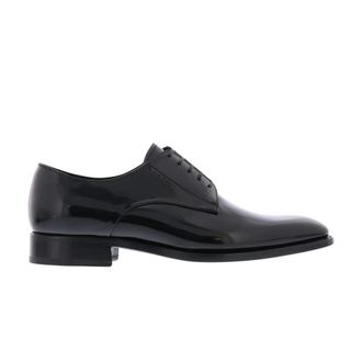 Givenchy Formele zakelijke herenkleding - Heren - Nette schoenen - Zwart - 40 EU - Schoenen