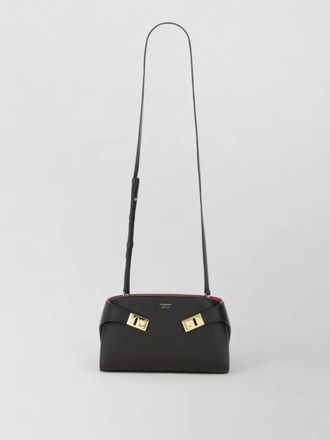 Ferragamo shoulder bag hug adjustable strap