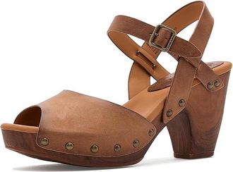 Kork-ease Gwen Womens Sandals Tan (terra) : 10 M, Leather