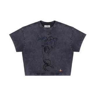 Vivienne Westwood Donna, Top, Grigio, S, new