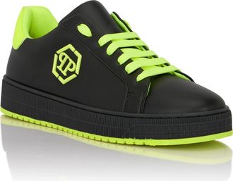 Philipp Plein Sneakers Neon Rock Low-Top Unisex in Black/yellow at Nordstrom, Size 46