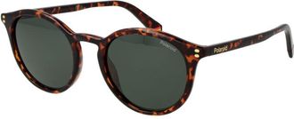 Polaroid Bruine Plastic Zonnebril