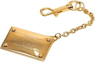 Louis Vuitton Pre-owned Vintage Sleutelhanger - Dames - Vintage Accessoires - Geel - ONE Size - Vintage