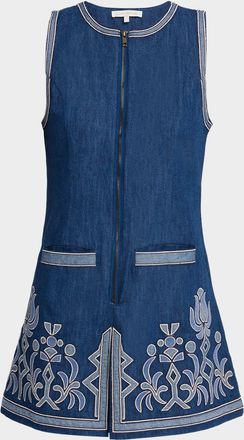 Ramy Brook Paulina Denim Mini Dress