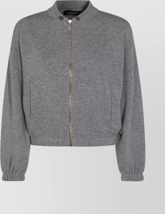 Fabiana Filippi high collar ribbed knitwear with long sleeves