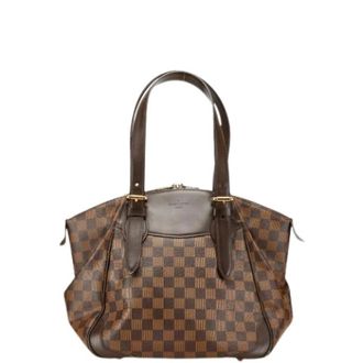Louis Vuitton Pre-owned Plastic Handbag - Dames - Pre-owned - Bruin - Maat: ONE Size