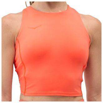 Hoka One One Elaro Crop Bra Sport-BH f&uuml;r Damen | rot