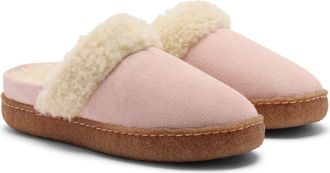 Sorel Nakiska III Faux Shearling Lined Slide Slipper in Pink Salt/gum 2 at Nordstrom, Size 8
