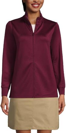 Lands End Active Performance Full Zip Jacket in Burgundy at Nordstrom, Size X-Large