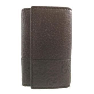 Gucci Pre-owned Sleuteletui - unisex - Vintage Accessoires - Bruin - ONE Size - Leer - Vintage