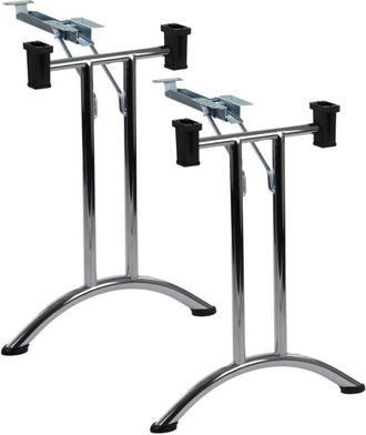 OEM Patas Plegables Para Escritorio O Mesa Sc-922/ch Cromo - 59 Cm, Cromo