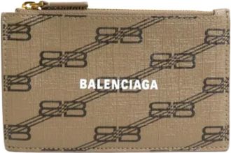 Balenciaga Pre-owned Wallets, female, Brown, Size: ONE SIZE Pre-owned Leather wallets