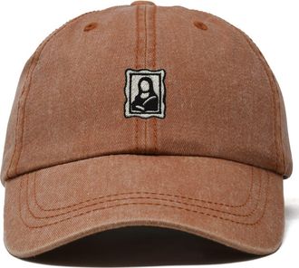 Dalix Frame Dad Cap in Washed Orange at Nordstrom