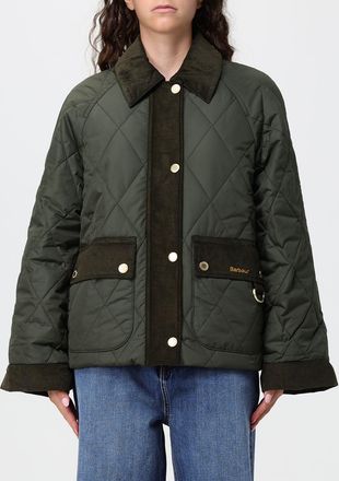 Barbour Giacca trapuntata Kilnwick in tessuto tecnico con colletto in velluto