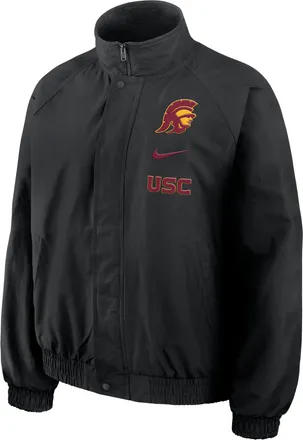 Nike USC Primetime Nike Mens College Full-Zip Jacket in Black | 055E00ASCJ-CYA