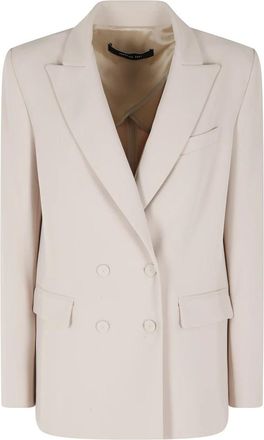 Federica Tosi Blazer D/P Cady - Dames - Blazers - Beige - M - Jassen