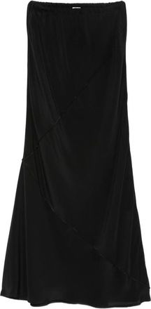 BASERANGE Asymmetric Panelled Midi Skirt