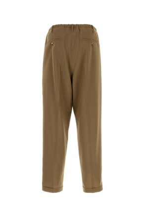 Magliano Mens Cappuccino Twill People S Pant 26_beige Exterior: Polyester Pantaloni