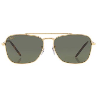 Ray-Ban New Caravan Green Square Unisex Sunglasses RB3636 919631 58