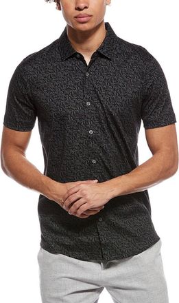 Raffi Brushed Dot Button Shirt