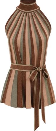 Zimmermann Top a righe - Marrone