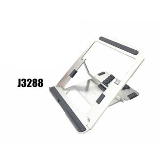 Trade Shop Trade Shop Traesio - Linq - Staffa Supporto Base Regolabile In Lega Di Alluminio Per Pc Notebook Tablet J3288