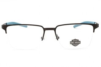 Harley-Davidson HD50019 Metal Rectangle Eyeglasses - Black