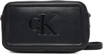 Calvin Klein Borsa a tracolla Bold CK Camera Bag - - Bags - Donna - Nero - ONE SIZE