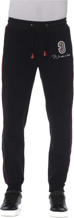 Trussardi Sportieve Broek met Voorprint - Heren - Sweatpants - Zwart - S - Broeken