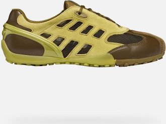 Geox Scarpe Archive Snake Uomo Verde Medio